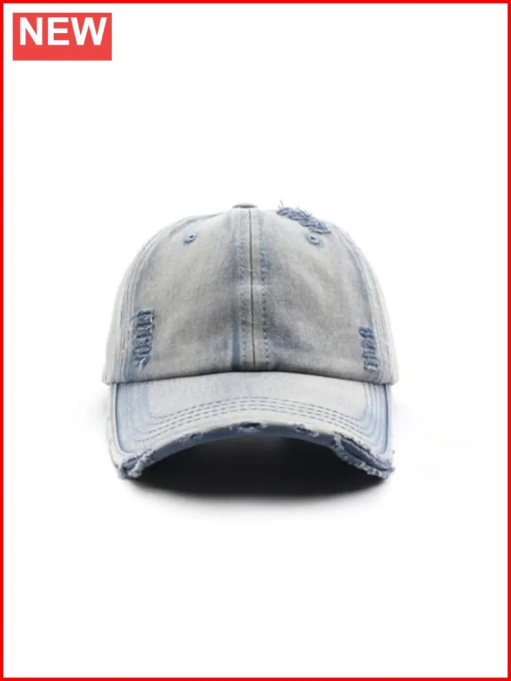 Vintage Washed Distressed Baseball Cap Unconstructed Cotton Dad Hat for Women
